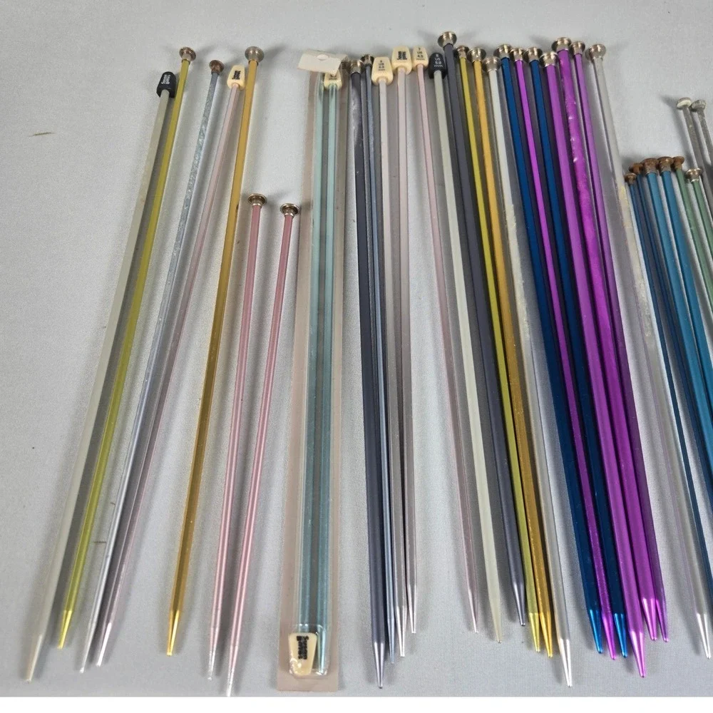 Large Vintage Knitting Needles Crochet Hooks Mixed Lot Boye Susan Bates
